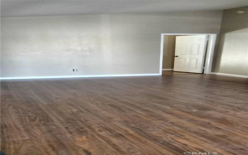 Living room flooring