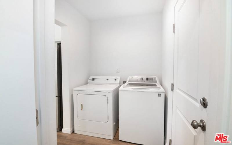 Laundry area