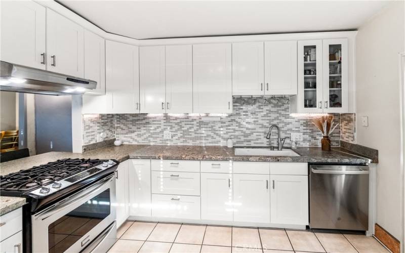 Kitchen in main home