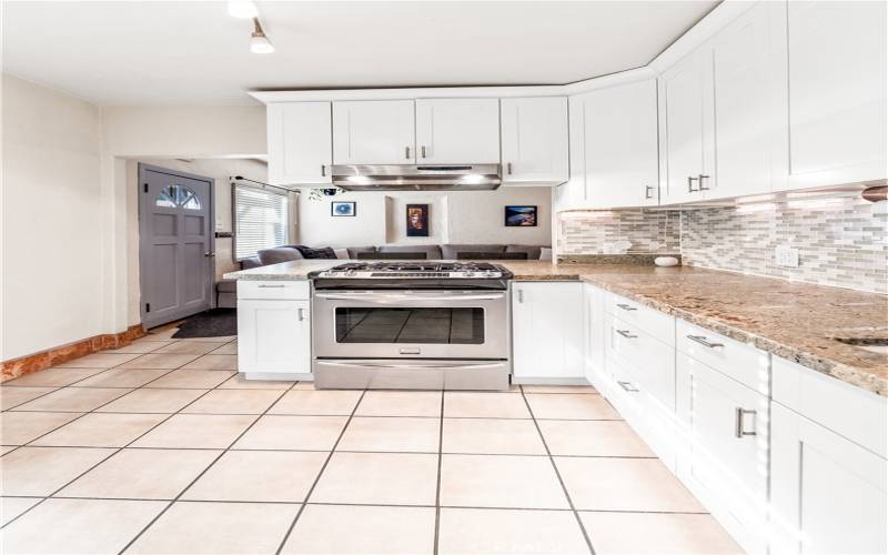 Kitchen in main home