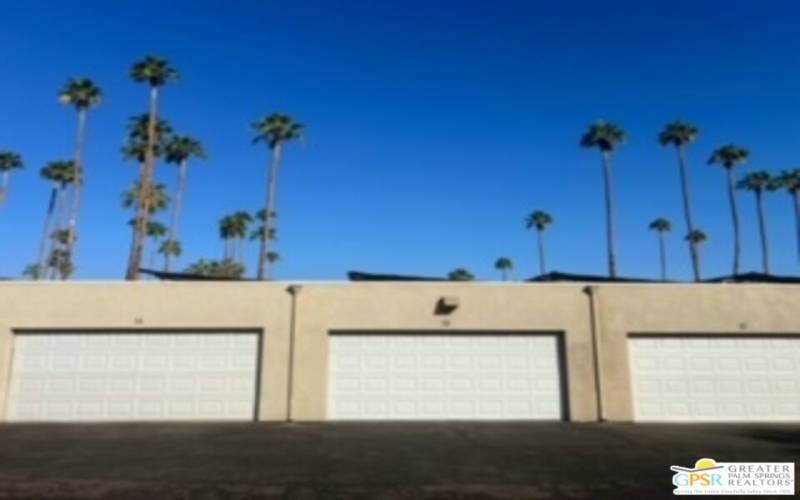 Garage Door 13 Space on Left