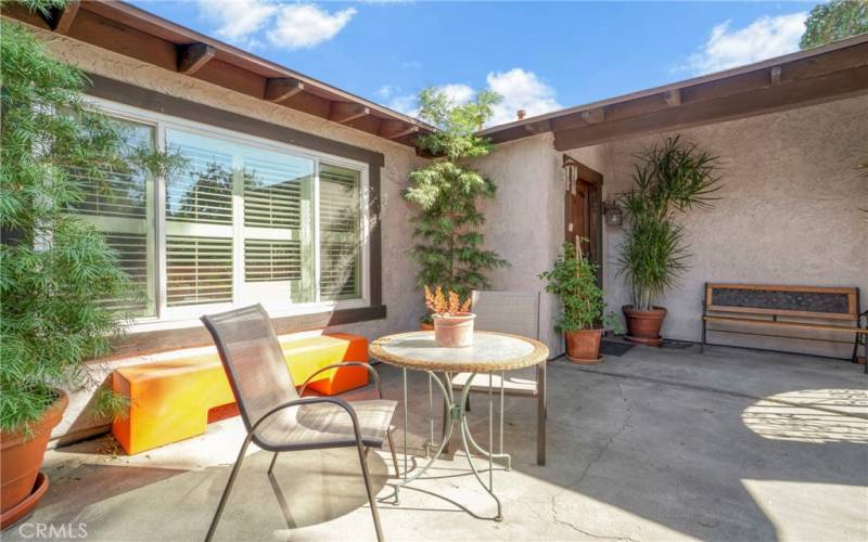 Courtyard Front of House