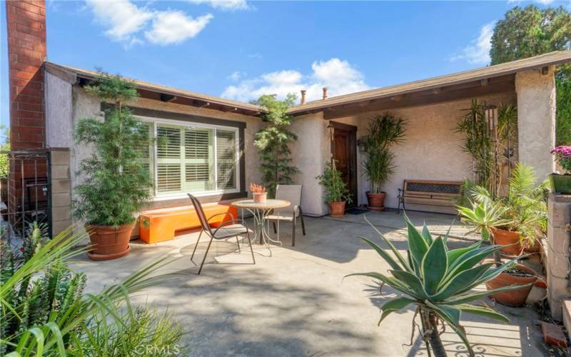 Courtyard Front of House