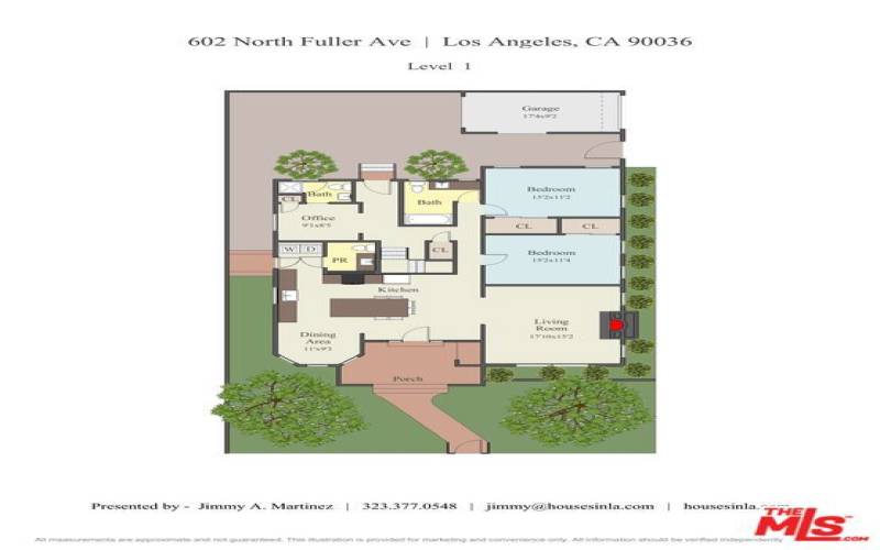 1st level Floor Plan per 3rd party