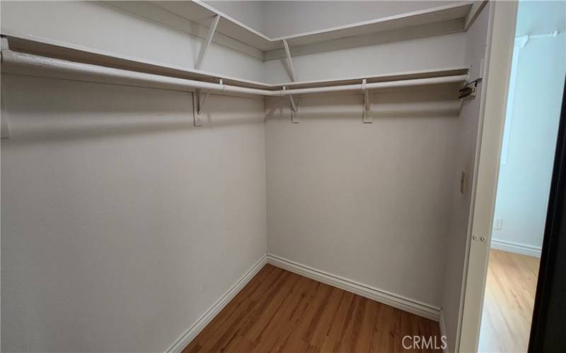 Primary Walk in Closet