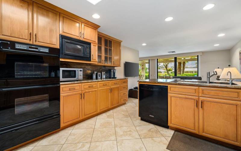 Kitchen Looking out to the View