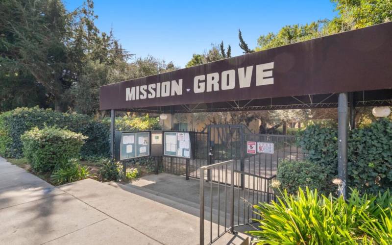 MISSION GROVE ENTRY