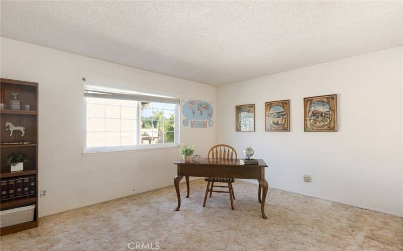 The 3rd bedroom. There is so much space in every room in this house!