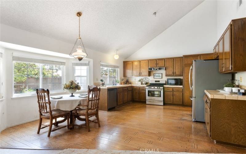 If you decide to remodel, should be plenty of room to add a kitchen island.