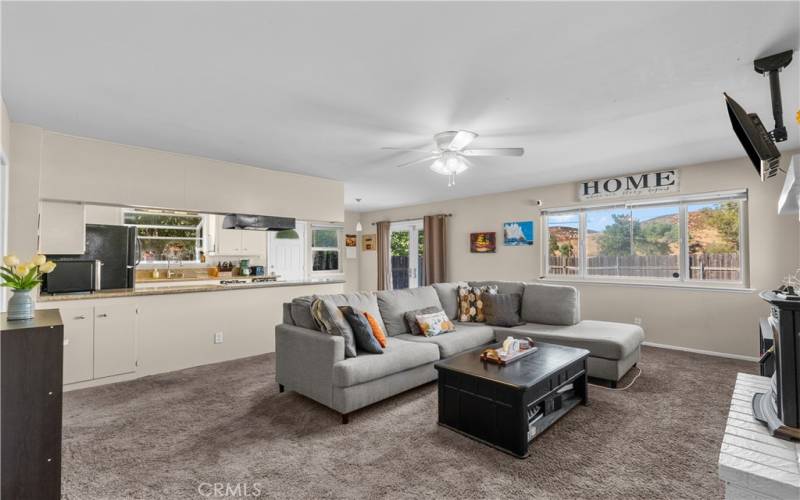 Livingroom-kitchen picture