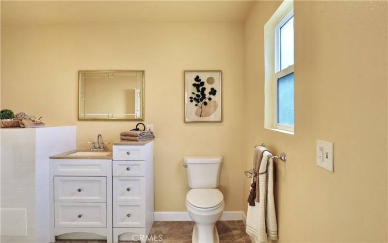 Separate full bath with walk-in bathtub