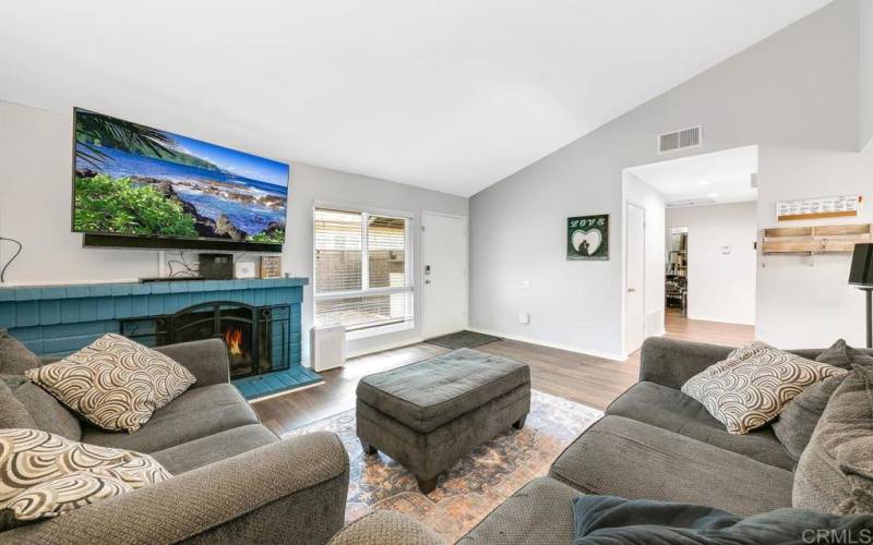 Living Room w/ Fireplace