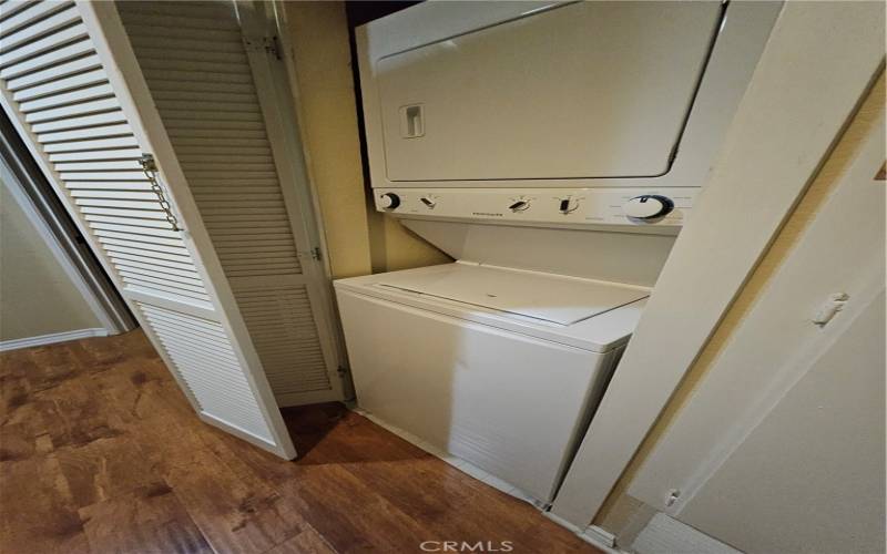 laundry inside unit