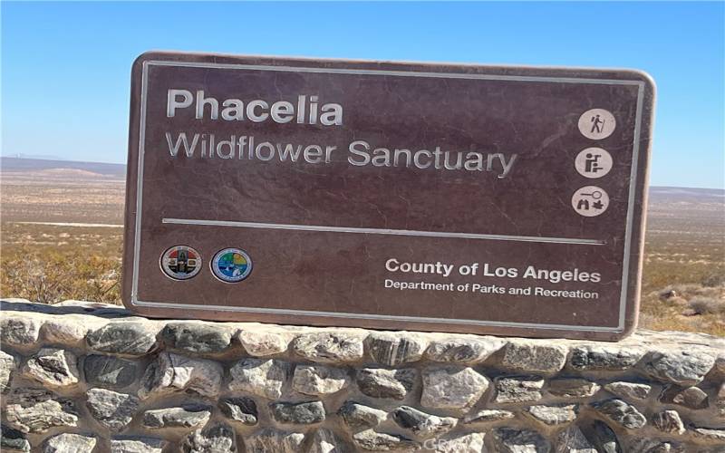 Lot is near Phacelia Wildflower Sanctuary.