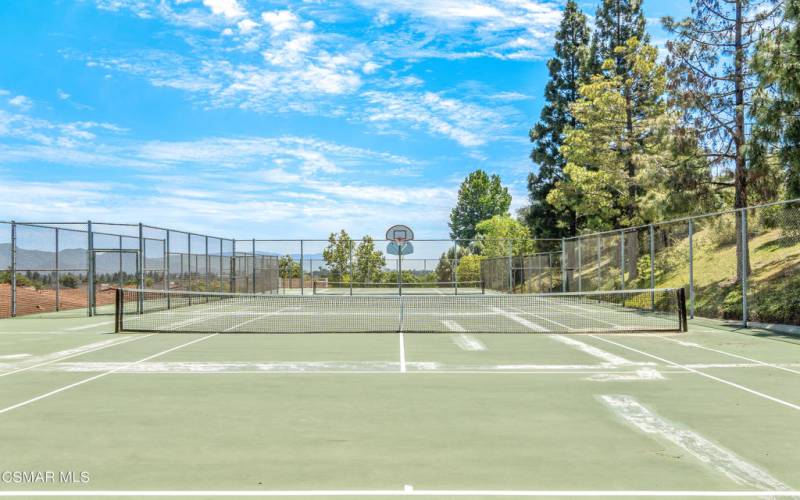 Tennis and Basketball