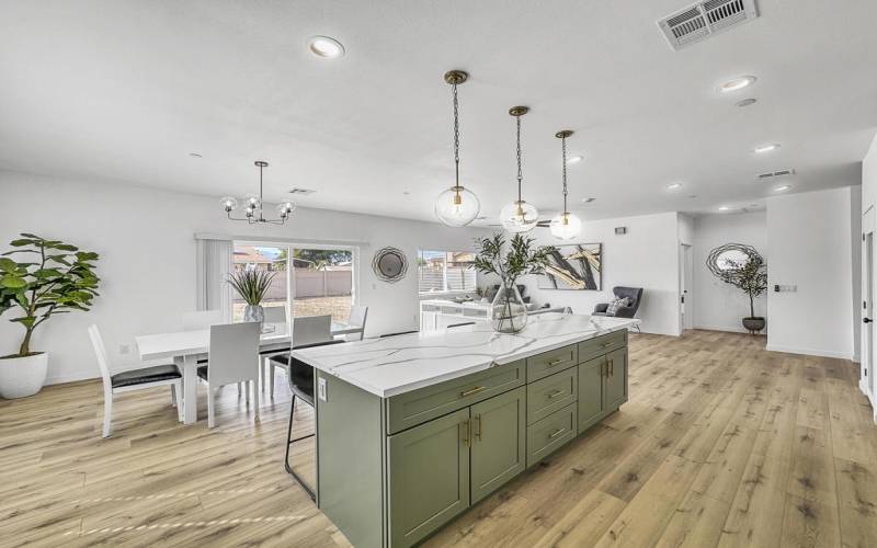 Great Room/ Kitchen Area