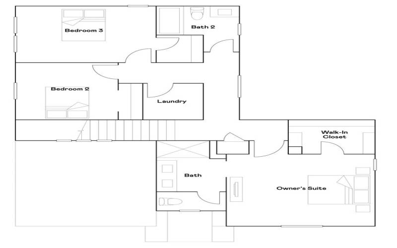 Residence 1 - Level 2​​‌​​​​‌​​‌‌​​‌​​​‌‌​​​‌​​‌‌​​‌‌​​‌‌​​​​ Floorplan