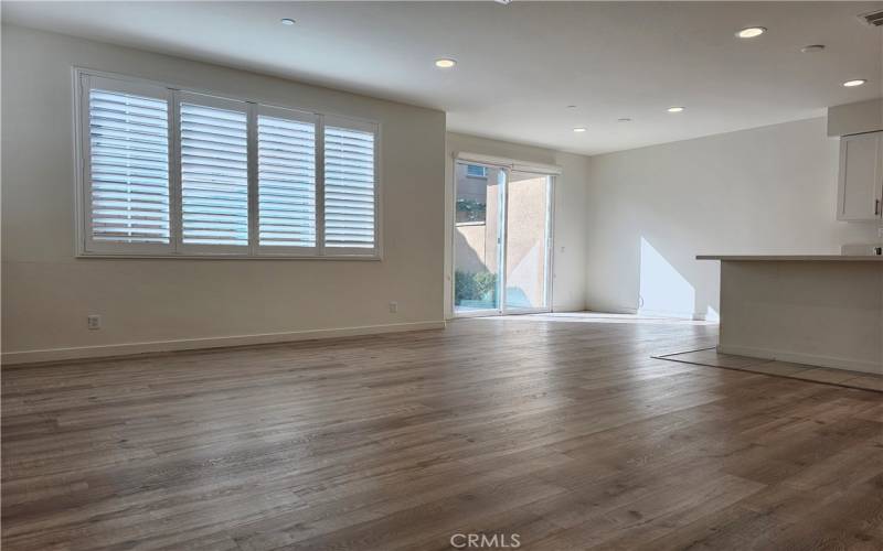 Living Room and Kitchen