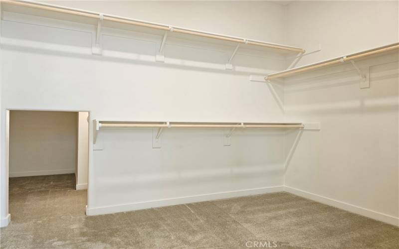 Primary Walk-in Closet