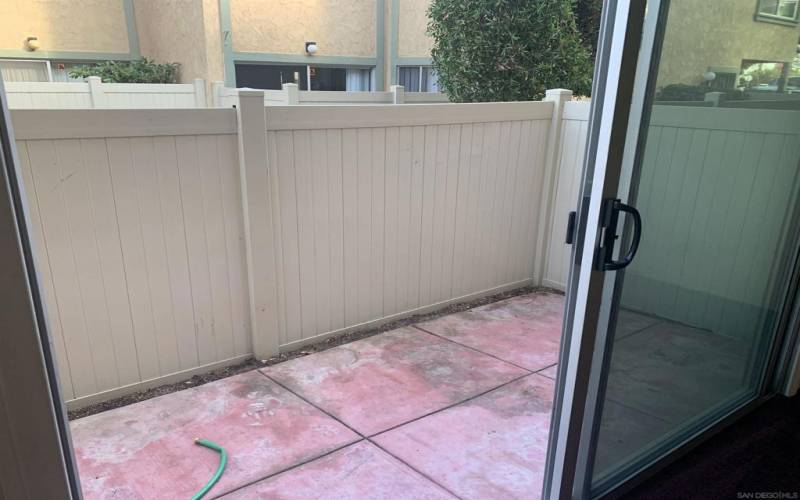 Patio off Living Room (there's a smaller 2nd patio off Kitchen Nook