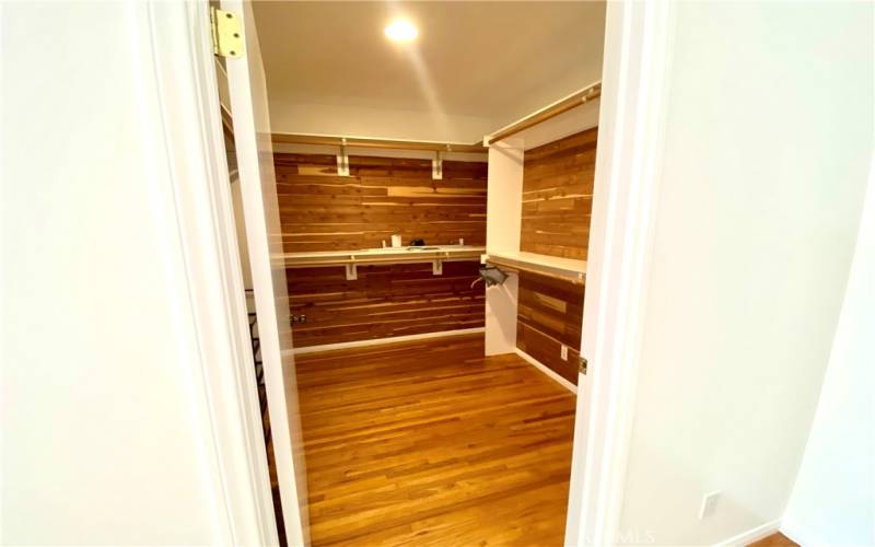 Primary Walk In Closet