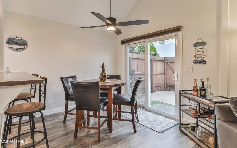 Dining area