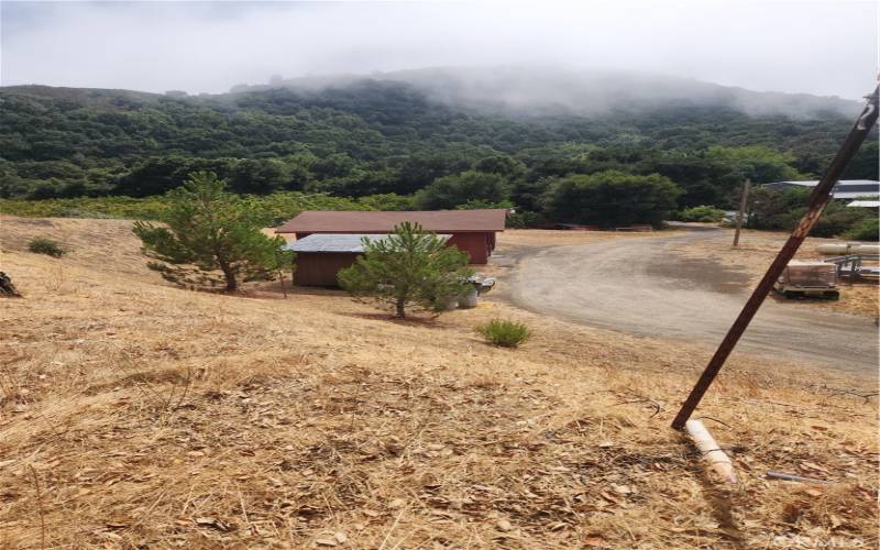 Nice views and privacy between the two dwellings