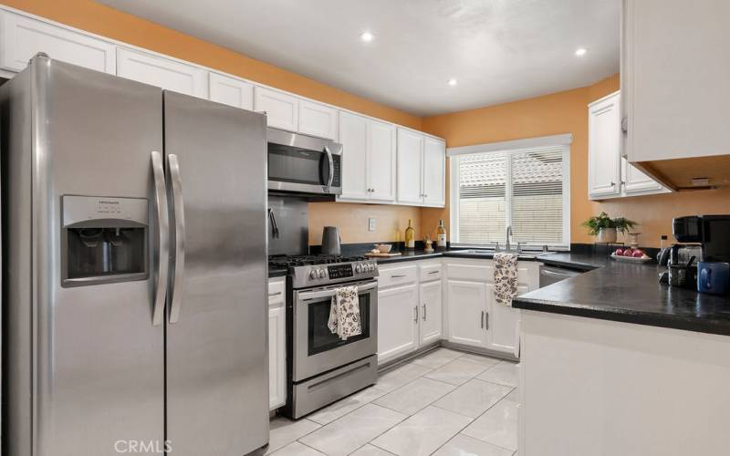 stainless steel appliances