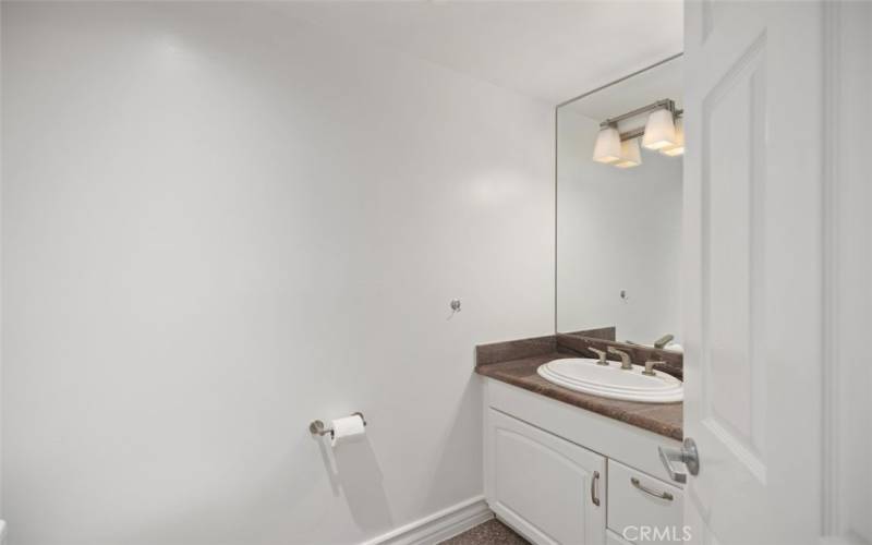 Guest powder room