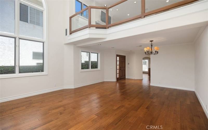 Main floor with view of family room