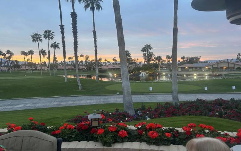 Clubhouse Patio view