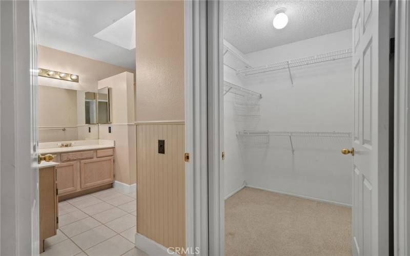 Executive Bathroom and Walk-In Closet