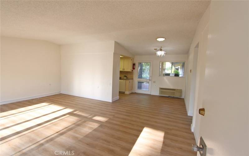 View to Dining Room & Kitchen from front door