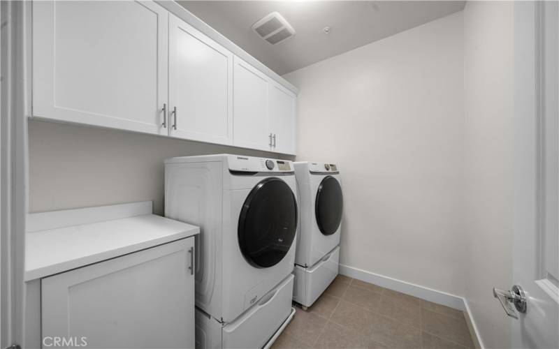 Laundry room.