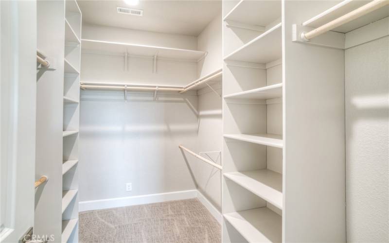 primary walk-in closet