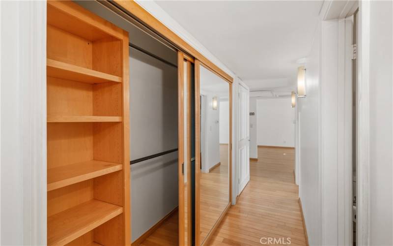 Hallway Closet and Storage