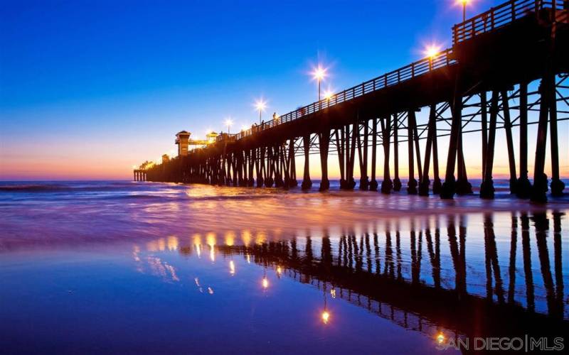 The Oceanside Pier at Twilight