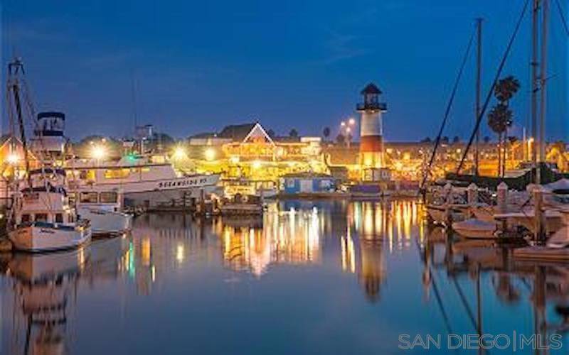 The harbor is magical at twilight.