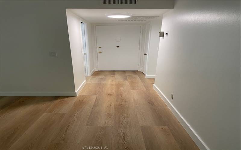 Hallway from Living Room to Front door