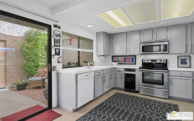 Kitchen towards Front Patio