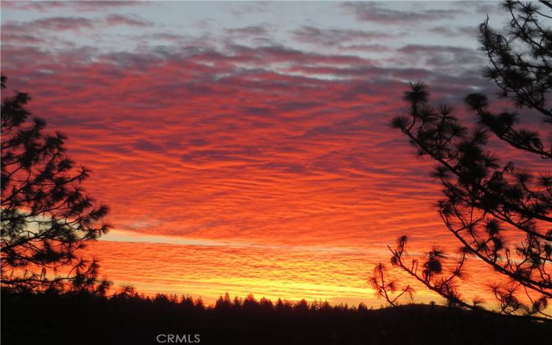 Sunset View taken prior to 2018 Fire.