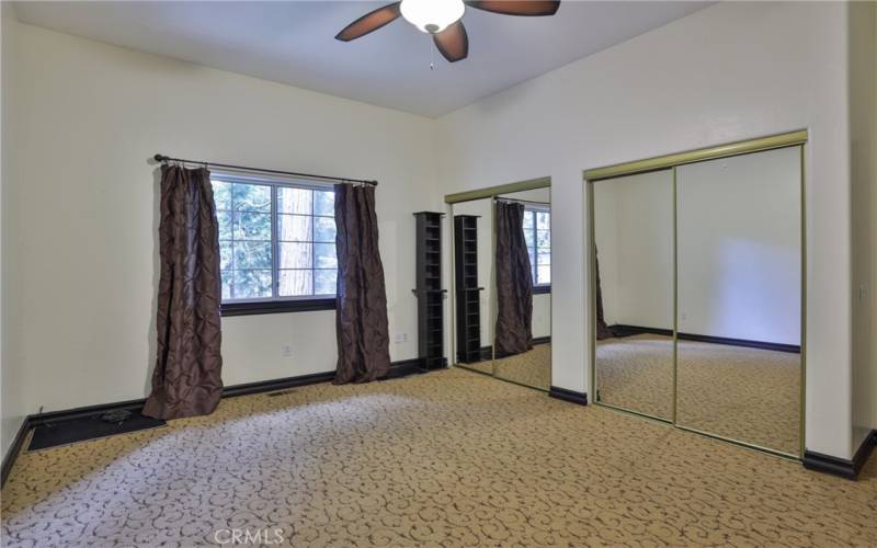 Bedroom #2 double closets