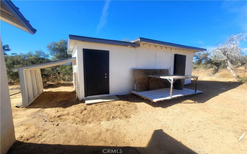 Shed and Laundry Room