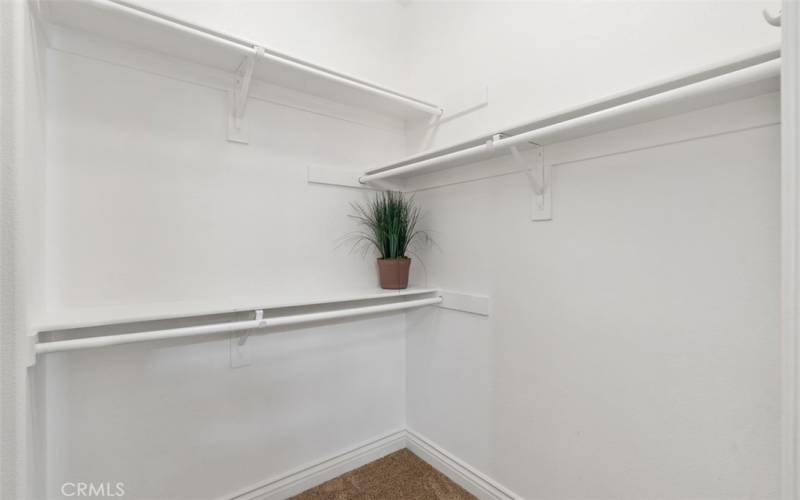 Primary Walk-in Closet