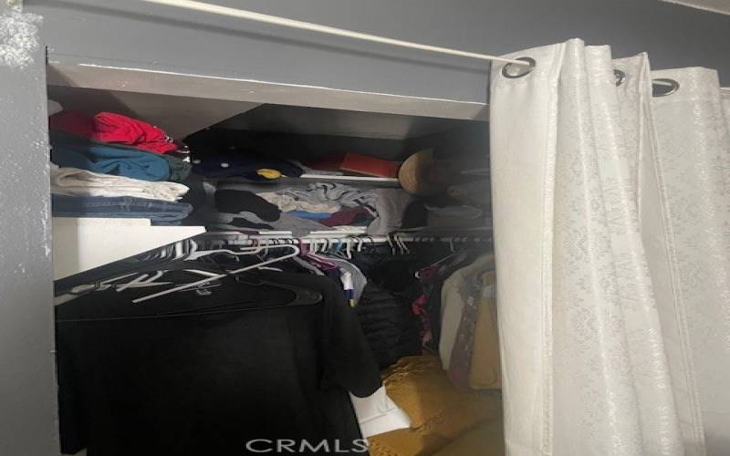 CLOSET IN MASTER UNKNOWN IF PERMITTED