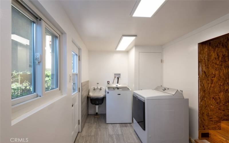 Shared laundry room