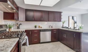 Lots of counter space and cabinets... a place for everything and everything in it's place