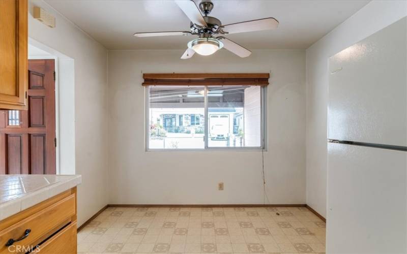 Dining area
