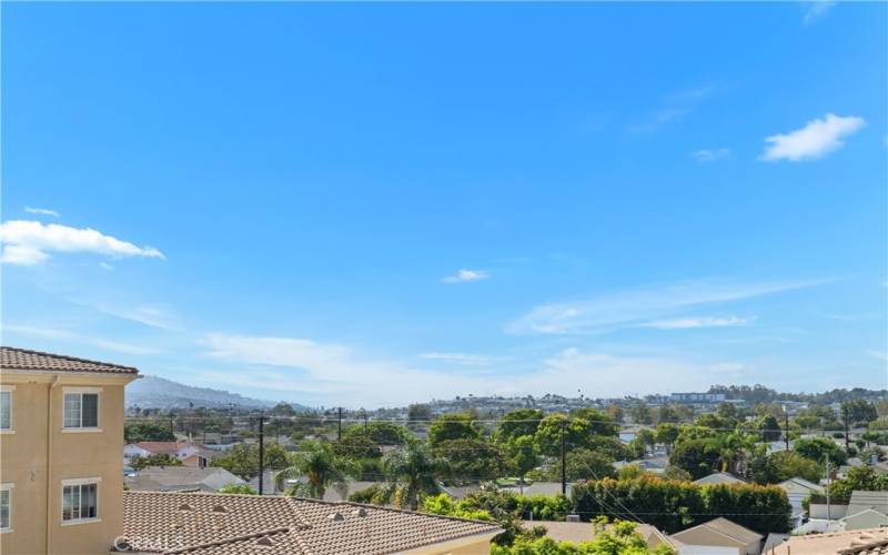 The view toward Torrance Beach with the PV Peninsula as a backdrop