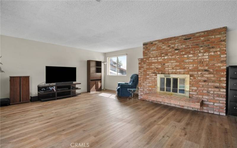 Family Room with Fireplace